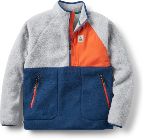 Passenger - Women's Home 2.0 1/2 Zip Recycled Sherpa Fleece - Fleecejacke Gr XXL grau