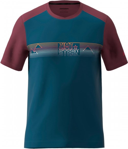 Zimtstern - Trailflowz Shirt S/S - Radtrikot Gr M blau