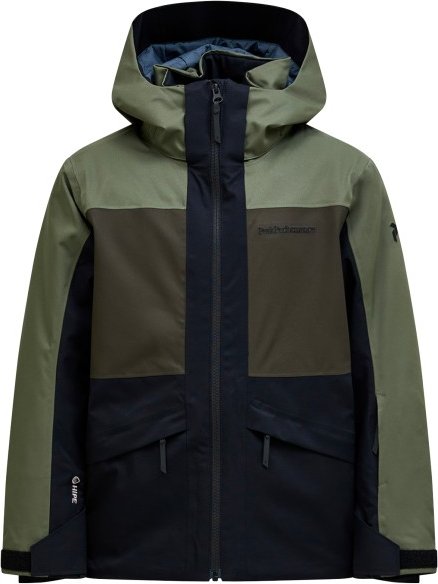 Peak Performance - Kid's Gravity Insulated Jacket - Skijacke Gr 150 schwarz/oliv