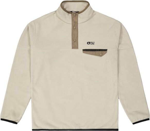 Picture - Arcca 1/4 Fleece - Fleecepullover Gr XXL beige