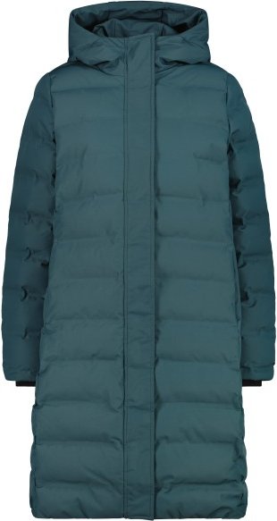CMP - Women's Down Coat Fix Hood - Mantel Gr 42 blau