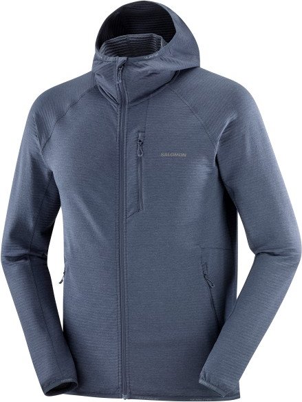 Salomon - Essential Lightwarm HD - Fleecejacke Gr L blau