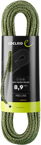 Edelrid - Swift Protect Pro Dry 8,9 - Einfachseil Gr 80 m bunt
