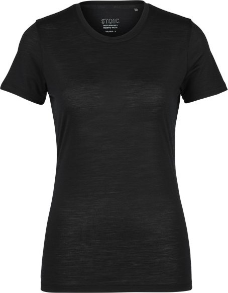 Stoic - Women's MerinoChill MMXX. Göteborg Tee - Merinoshirt Gr 3XL schwarz