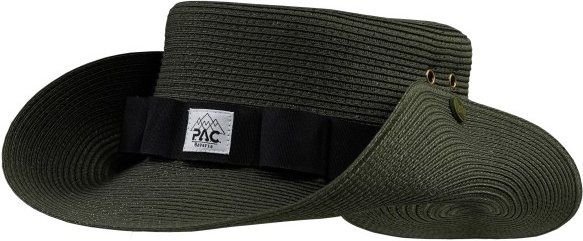 P.A.C. - Kruger Boonie Straw Hat - Hut Gr L/XL schwarz/oliv