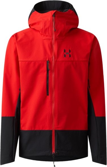 Thumbnail - Haglöfs - Roc Sight Softshell II Jacket - Softshelljacke Gr S rot