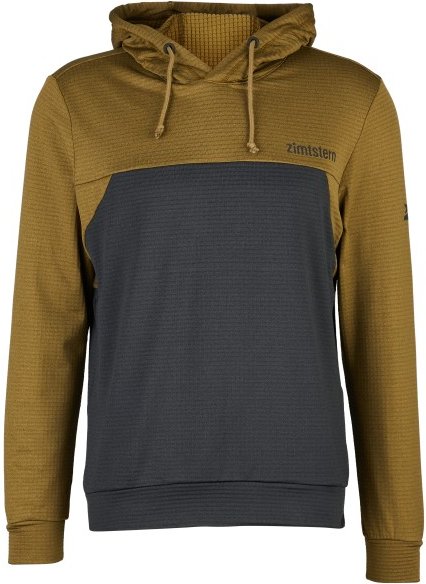 Thumbnail - Zimtstern - Tech Hoodz L/S - Hoodie Gr M braun/grau
