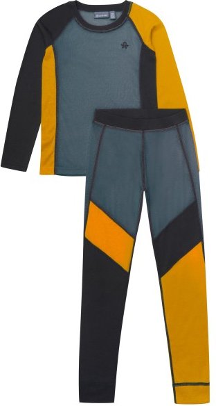 Color Kids - Kid's Ski Underwear Colorblock - Kunstfaserunterwäsche Gr 80 bunt