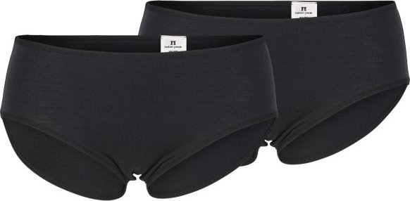 Heber Peak - Women's MerinoMix165 PineconeHe. Hipster 2-Pack - Merinounterwäsche Gr L schwarz