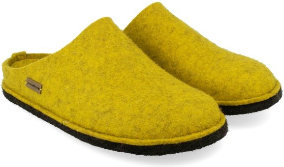 Haflinger - Soft - Hüttenschuhe Gr 39 gelb