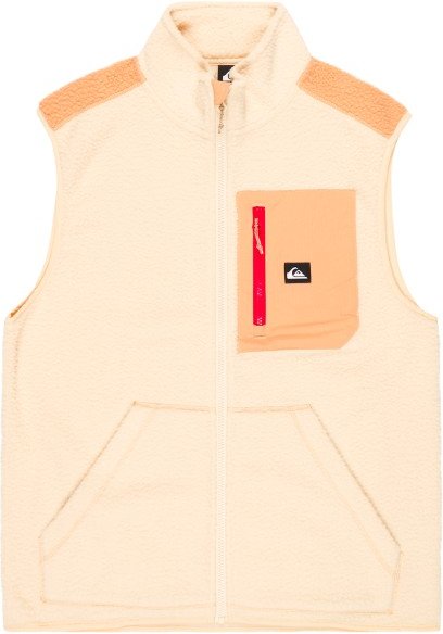 Quiksilver - Clean Coast Gilet - Fleeceweste Gr M weiß