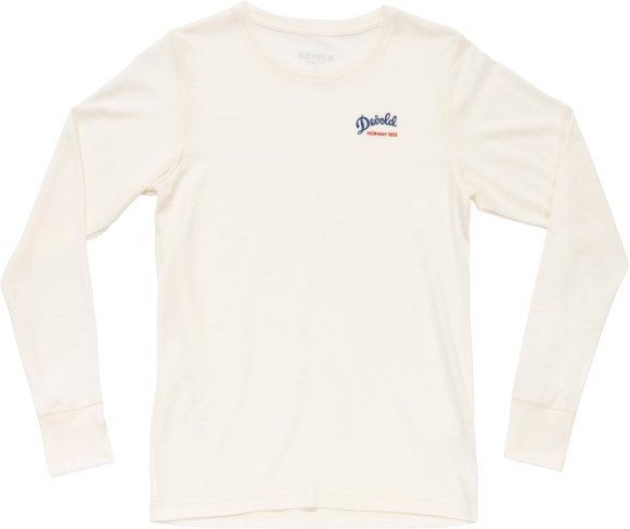 Devold - Women's Classic Script L/S - Merinoshirt Gr S weiß