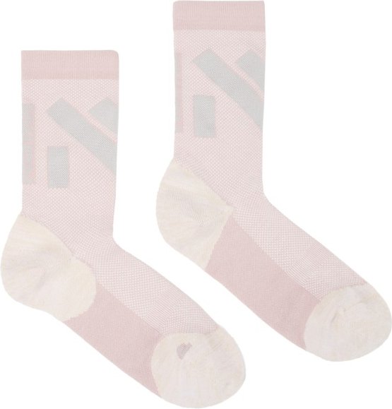 Thumbnail - NNormal - Race Sock - Laufsocken Gr 43-46 weiß/rosa