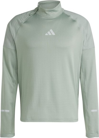 adidas - Ultimate Hi-Vis 1/2 - Laufshirt Gr XL grau