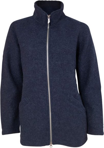 Ivanhoe of Sweden - Women's Brodal Long Classic - Wolljacke Gr 40 blau