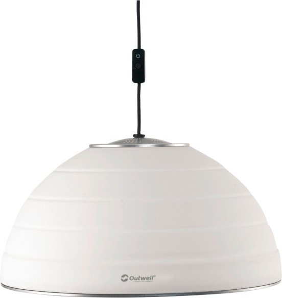 Outwell - Pollux Lux - LED-Lampe Gr 14 x 25,5 cm (HxØ) grau/weiß