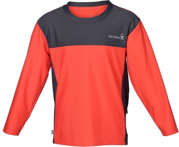Isbjörn - Kid's Wolfe All Mountain MTB L/S - Funktionsshirt Gr 110/116 rot