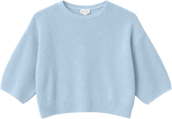 Mazine - Women's Half Sleeve Knit Jumper - Pullover Gr XL blau