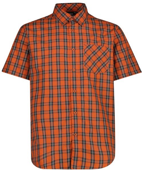 CMP - Full Button Shirt - Hemd Gr 48 braun