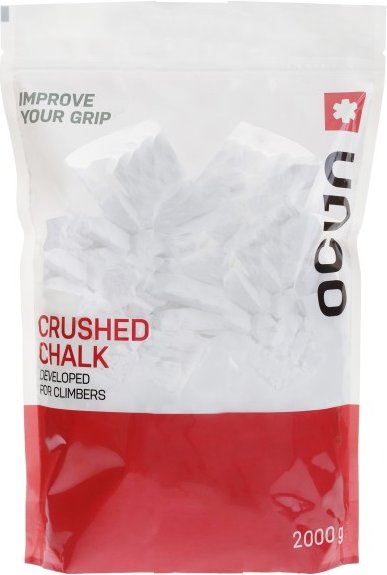 Thumbnail - Ocun - Chalk Rattle - Chalk Gr 2 kg weiß/rot