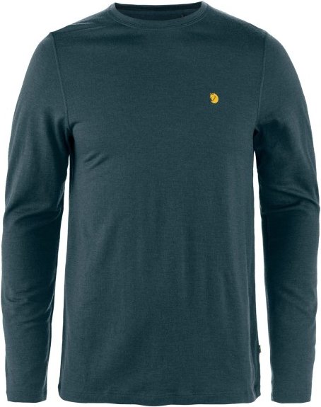 Thumbnail - Fjällräven - Bergtagen Merino 190 L/S - Merinolongsleeve Gr M blau