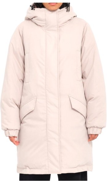 Volcom - Women's Sleepi Puff Up Parka - Mantel Gr XL weiß/rosa