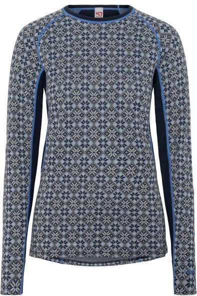 Kari Traa - Women's Rose Light L/S - Merinounterwäsche Gr S grau/blau