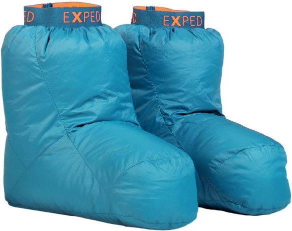 Exped - Down Sock - Hüttenschuhe Gr L blau