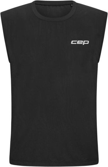 CEP - Run Shirt Sleeveless - Tank Top Gr S schwarz