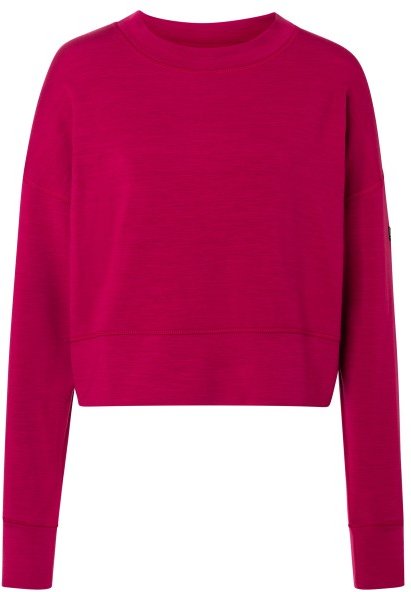 super.natural - Women's Krissini Sweater - Longsleeve Gr L rosa