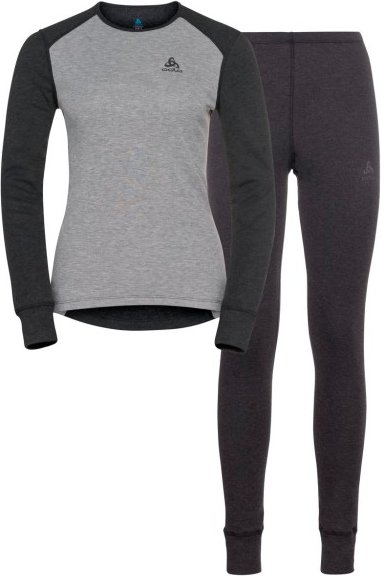 Odlo - Women's Active Warm Special Set - Kunstfaserunterwäsche Gr L grau