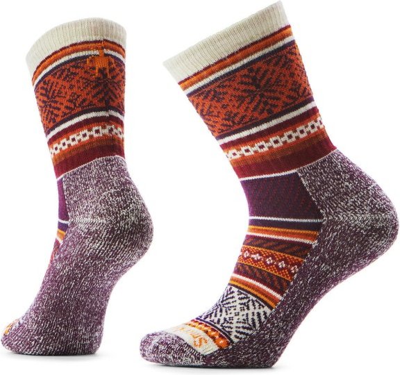 Thumbnail - Smartwool - Everyday Fair Isle Sweater Crew - Multifunktionssocken Gr L bunt