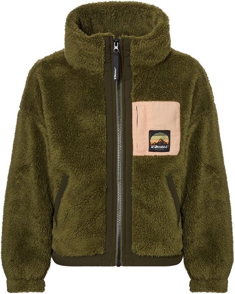 Rehall - Kid's Eden - Fleecejacke Gr 140 oliv