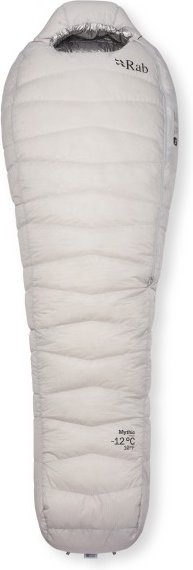 Rab - Mythic -12C / 10F - Daunenschlafsack Gr Regular - Body Size: 185 cm dark pewter
