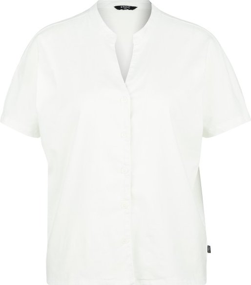 Stoic - Women's Hemp54 BjurholmSt. S/S Blouse - Bluse Gr L weiß