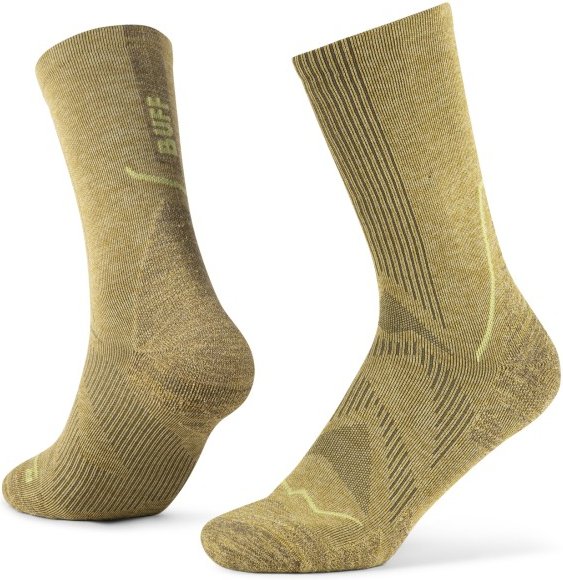 Thumbnail - Buff - Dryflx Crew Sock - Laufsocken Gr M - EU: 39-41 beige