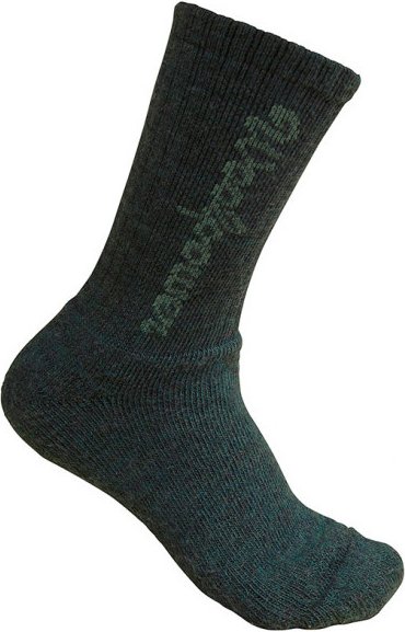 Woolpower - Kids Socks 400 Logo - Multifunktionssocken Gr 32-35 schwarz