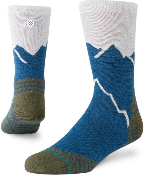 Stance - Peaking Hike Crew - Wandersocken Gr 38-42 blau