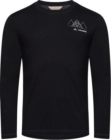 Vaude - Monviso Wool L/S T-Shirt II - Merinounterwäsche Gr M schwarz