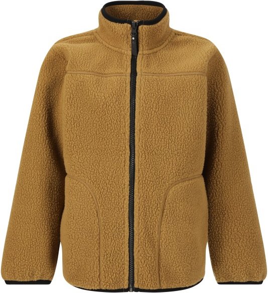 ZIG ZAG - Kid's Root Teddy Fleece Jacket - Fleecejacke Gr 140 braun