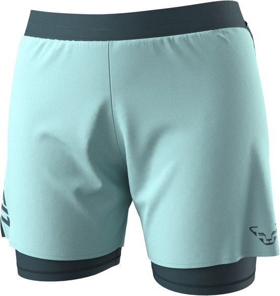 Dynafit - Women's Alpine Pro 2/1 Shorts - Laufshorts Gr S türkis/blau
