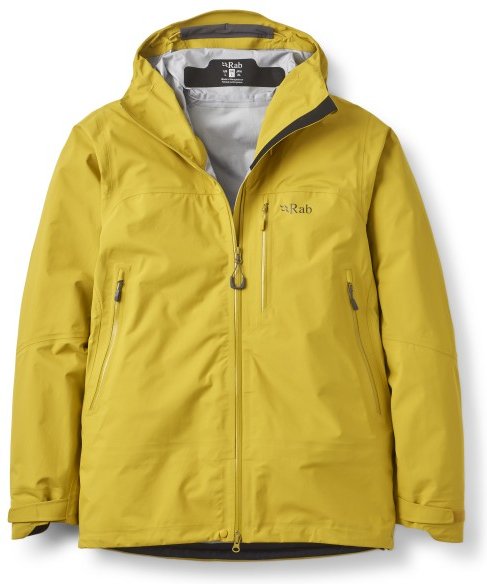 Thumbnail - Rab - Firewall Mountain Jacket - Regenjacke Gr XXL gelb