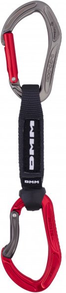 DMM - Alpha Sport Quickdraw - Express-Set Gr 12 cm grau/schwarz/rosa