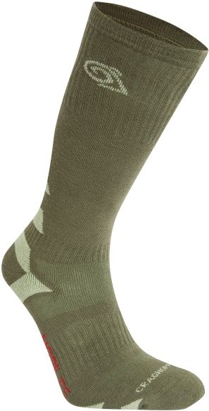 Craghoppers - Nosilife Adventure Socken - Wandersocken Gr 43-47 oliv