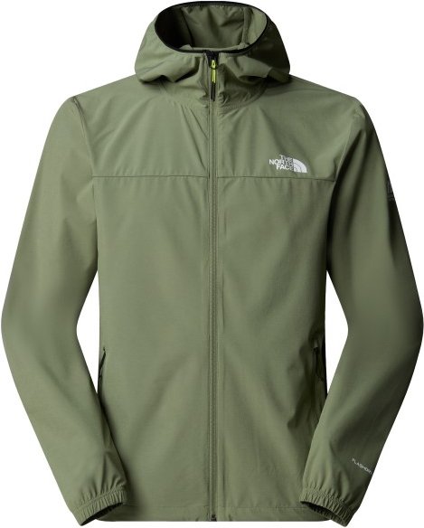 The North Face - Mountain Athletics Hooded Wind Jacket - Softshelljacke Gr M oliv
