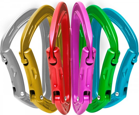 Edelrid - Mission Sixpack II - Schnappkarabiner bunt
