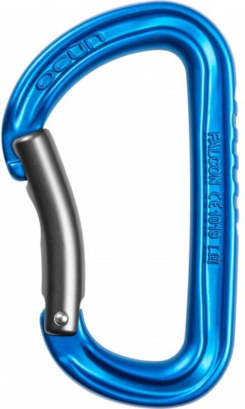 Ocun - Falcon Bent - Schnappkarabiner blau
