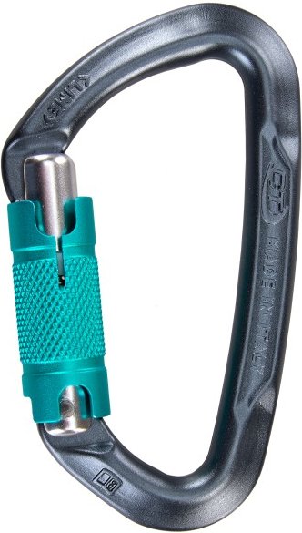 Climbing Technology - Lime WG - Schnappkarabiner Gr One Size blau