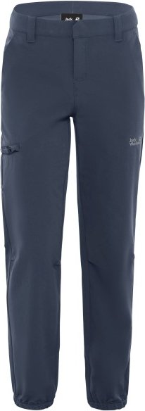 Jack Wolfskin - Kid's Turbulence Pants - Trekkinghose Gr 152 blau