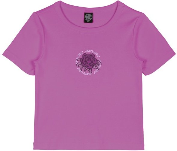 Santa Cruz - Women's Ringed Arrangement T-Shirt - T-Shirt Gr 8 lila